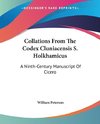 Collations From The Codex Cluniacensis S. Holkhamicus