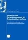 Interkulturelles Personalmanagement bei Professional Service Firms