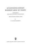 An Eleventh-Century Buddhist Logic of 'Exists'