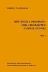 Finiteness Conditions and Generalized Soluble Groups