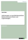 Ausformungen von geschlechtstypischem Kommunikationsverhalten und Gegenstrategien