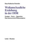 Weltanschauliche Erziehung in der DDR