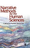 Narrative Methods for the Human Sciences