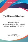 The History Of England