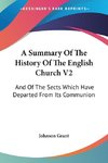 A Summary Of The History Of The English Church V2