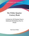 The Wilder Quarter-Century Book