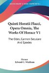 Quinti Horatii Flacci, Opera Omnia, The Works Of Horace V1