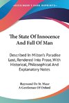 The State Of Innocence And Fall Of Man