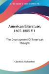 American Literature, 1607-1885 V1