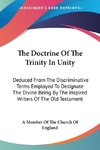 The Doctrine Of The Trinity In Unity