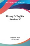 History Of English Literature V3