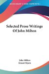 Selected Prose Writings Of John Milton