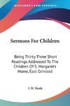 Sermons For Children