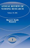 Annual Review of Nursing Research, Volume 19, 2001