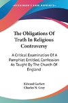 The Obligations Of Truth In Religious Controversy