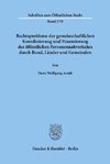 Rechtsprobleme der gemeinschaftlichen Koordinierung und Finanzierung des öffentlichen Personennahverkehrs durch Bund, Länder und Gemeinden.