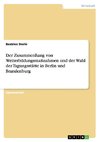 Der Zusammenhang von Weiterbildungsmaßnahmen und der Wahl der Tagungsstätte in Berlin und Brandenburg