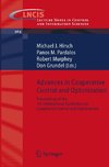 Advances in Cooperative Control and Optimization