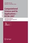 Computational Science and Its Applications - ICCSA 2007 /2