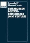 Erfahrungen deutsch-chinesischer Joint Ventures