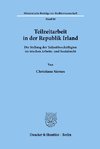 Teilzeitarbeit in der Republik Irland.