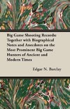 Big Game Shooting Records