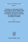 Die (finanz-)verfassungsrechtliche Problematik des BSHG-Vollzugs durch kommunale Gebietskörperschaften,