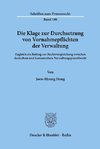 Die Klage zur Durchsetzung von Vornahmepflichten der Verwaltung.