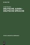 Deutsche Juden - deutsche Sprache