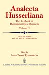 The Later Husserl and the Idea of Phenomenology