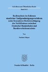 Rechtsschutz im Rahmen staatlicher Tarifgenehmigungsverfahren,