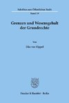 Grenzen und Wesensgehalt der Grundrechte.