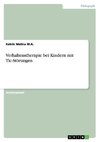 Verhaltenstherapie bei Kindern mit Tic-Störungen