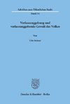 Verfassunggebung und verfassunggebende Gewalt des Volkes