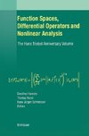 Function Spaces, Differential Operators and Nonlinear Analysis