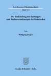 Die Verkündung von Satzungen und Rechtsverordnungen der Gemeinden