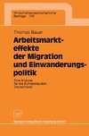 Arbeitsmarkteffekte der Migration und Einwanderungspolitik