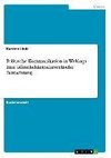 Politische Kommunikation in Weblogs - Eine öffentlichkeitstheoretische Betrachtung