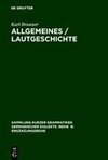 Allgemeines / Lautgeschichte