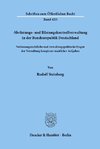 Abrüstungs- und Rüstungskontrollverwaltung in der Bundesrepublik Deutschland.