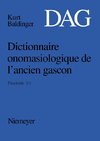 Dictionnaire onomasiologique de l'ancien gascon (DAG). Fascicule 2/3