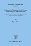 Das Bundesverfassungsgericht als Element gesellschaftlicher Selbstregulierung.