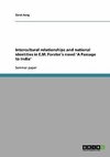 Intercultural relationships and national identities in E.M. Forster´s novel 'A Passage to India'