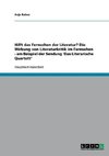 Hilft das Fernsehen der Literatur? Die Wirkung von Literaturkritik im Fernsehen - am Beispiel der Sendung 'Das Literarische Quartett'