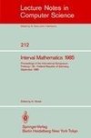 Interval Mathematics 1985