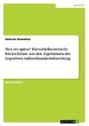 Mea res agitur? Rhetoriktheoretische Rückschlüsse aus den Ergebnissen der kognitiven Aufmerksamkeitsforschung