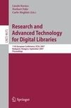 Research and Advanced Technology for Digital Libraries