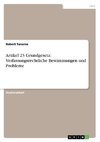 Artikel 23 Grundgesetz: Verfassungsrechtliche Bestimmungen und Probleme