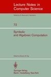 Symbolic and Algebraic Computation