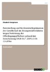 Parteistellung und Rechtsmittellegitimation der Gesellschaft im Zwangsstrafverfahren wegen Verletzung der Offenlegungspflichten anhand der Entscheidung OGH 14.7.2005, 6 Ob 124/05m